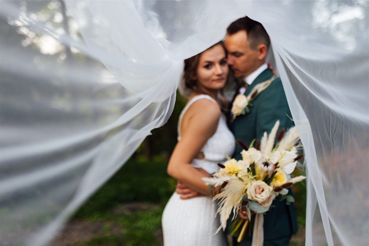 mini sesje w dniu ślubu