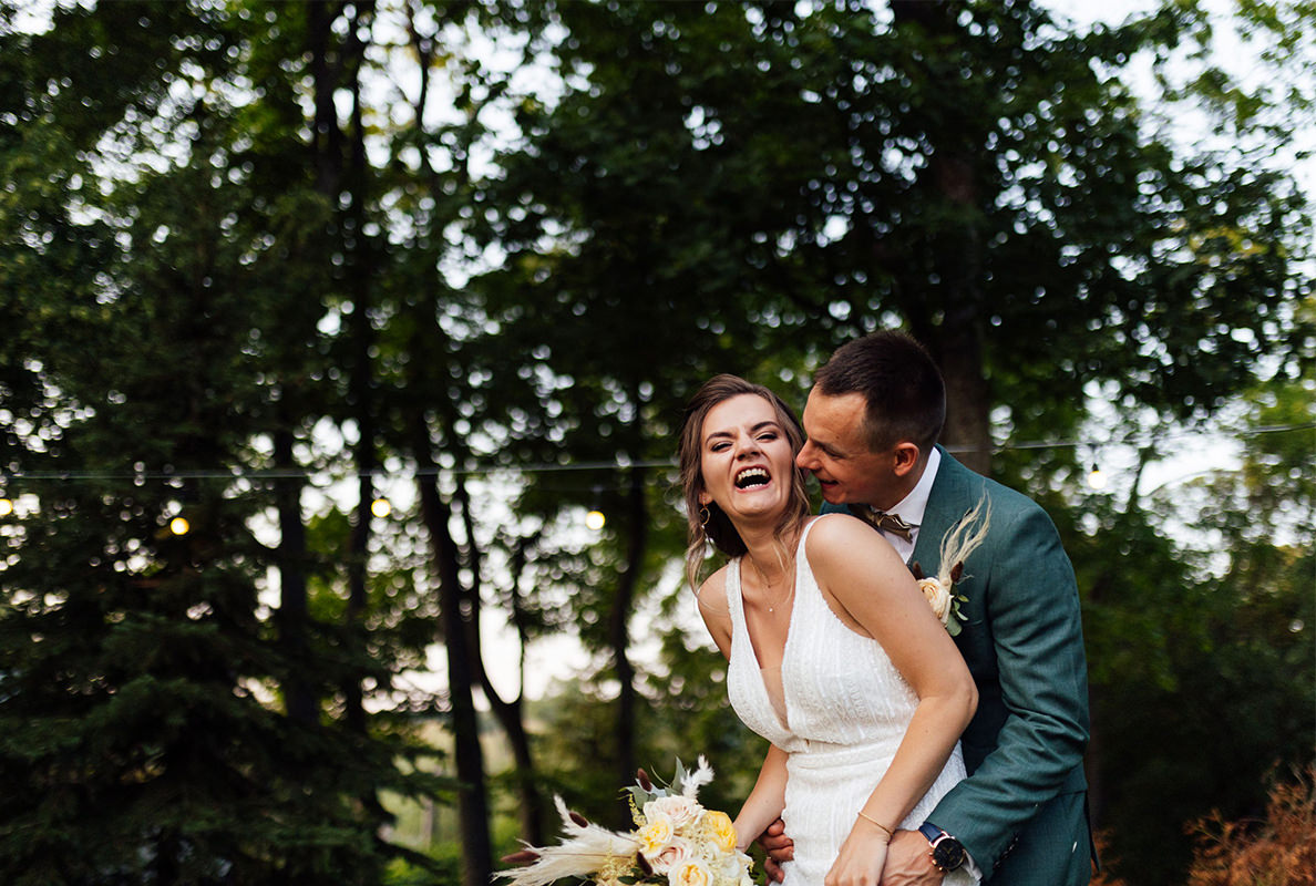 mini sesje w dniu ślubu