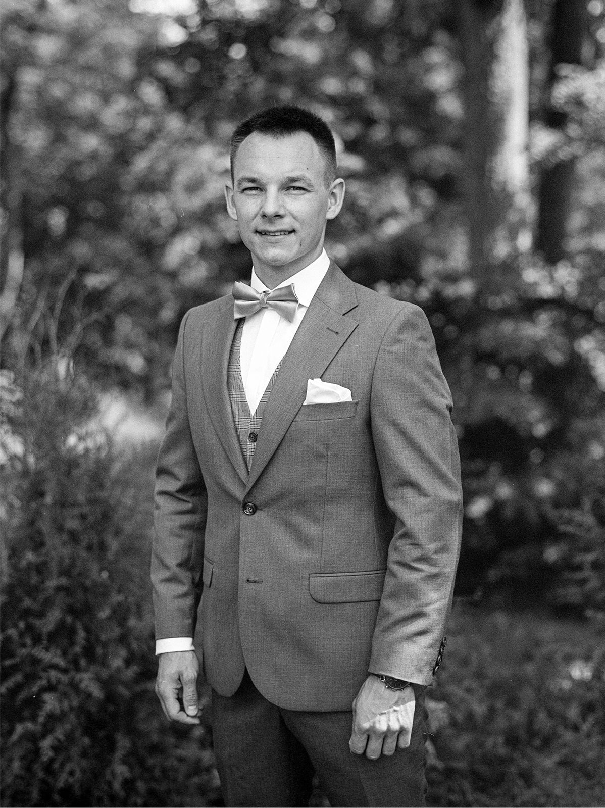 portret pana młodego