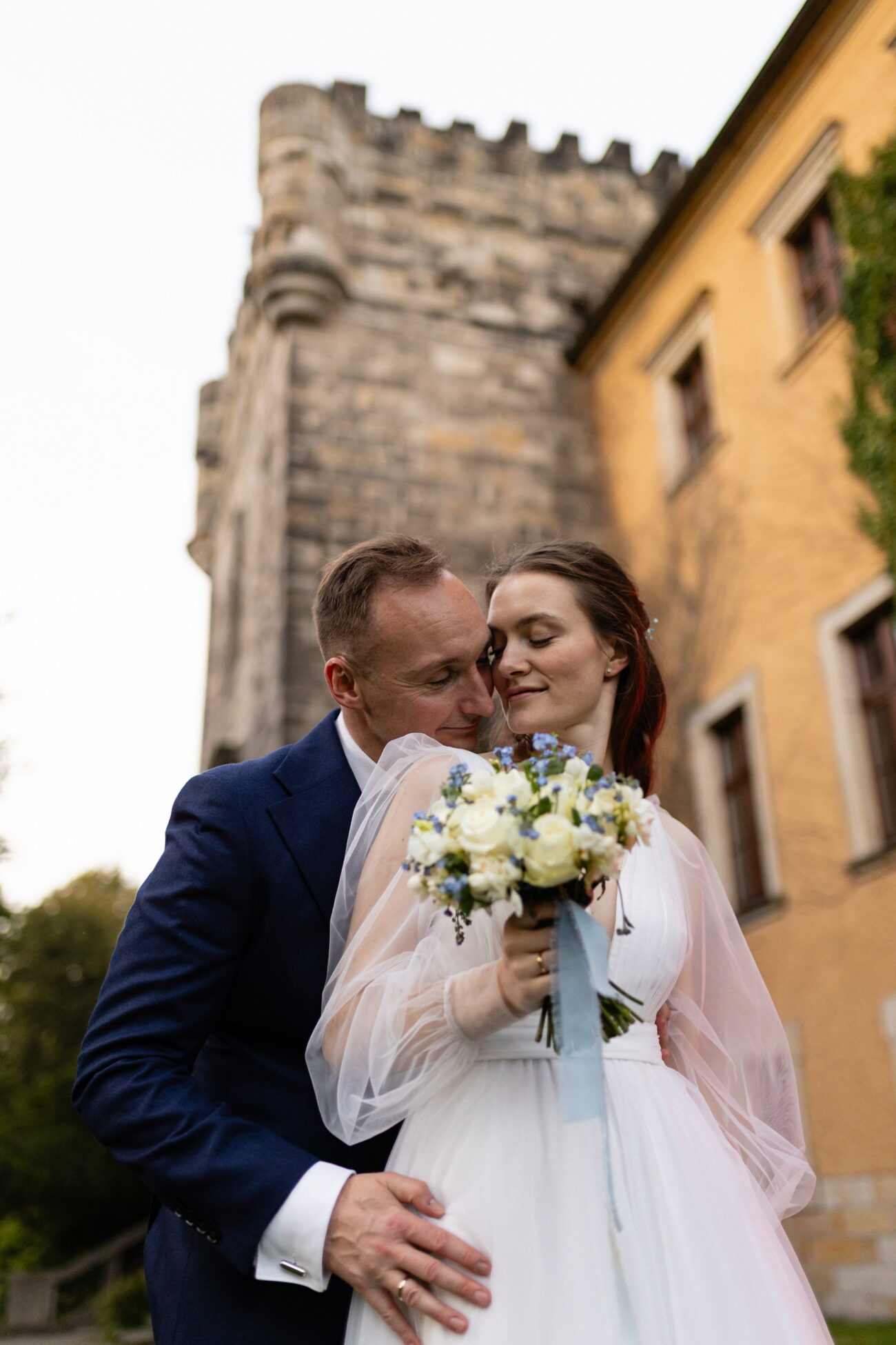 First look przed ślubem