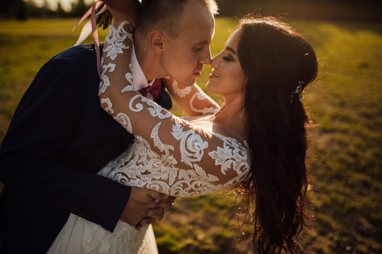 First look przed ślubem